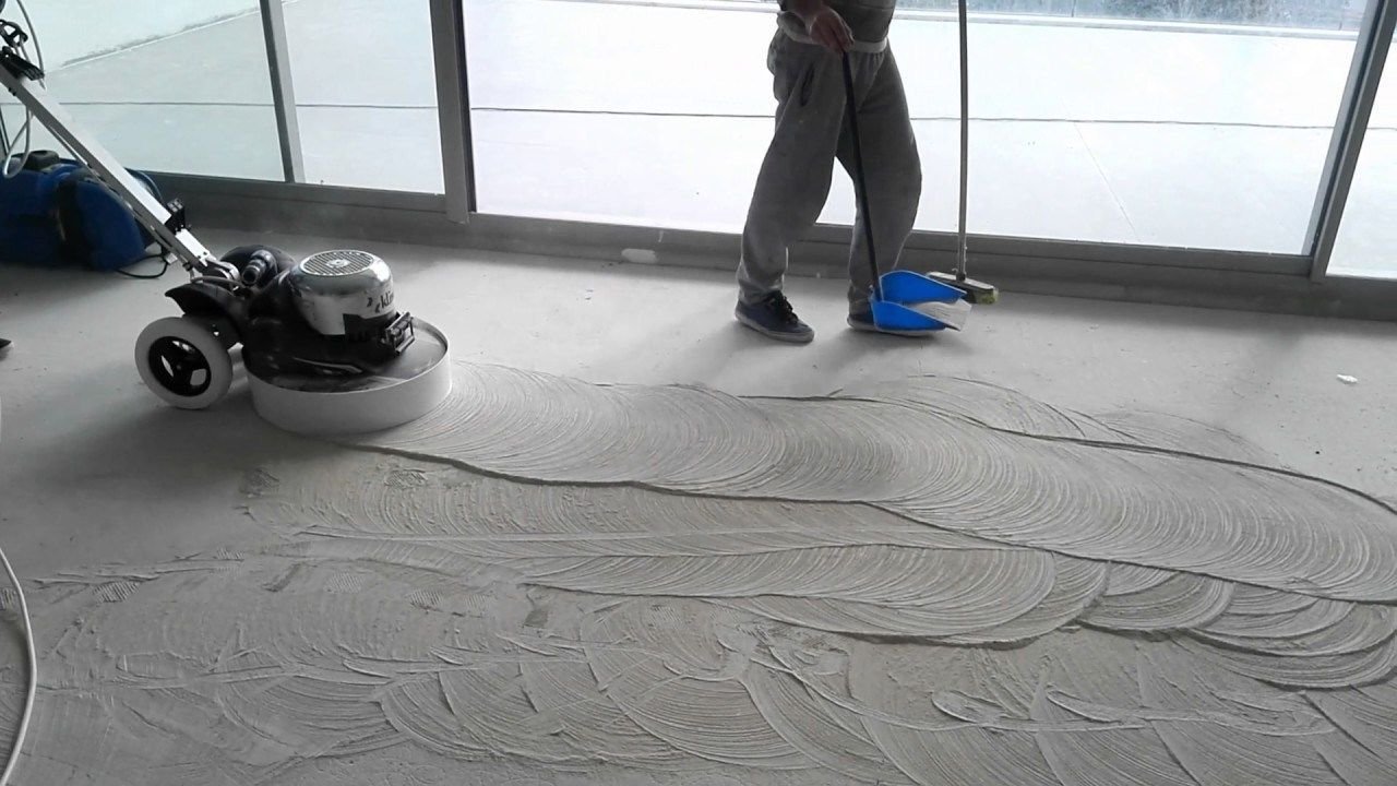 desbastado de pisos de concreto