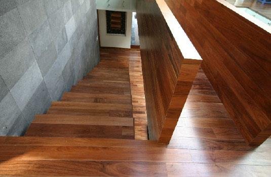 piso de madera de tzalam en Mexico